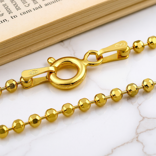 Kugelkette - 1.5 mm - 24k Gold Vermeil