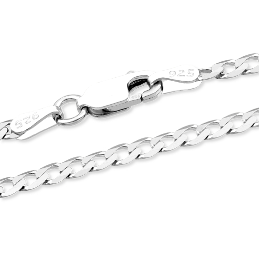 Curb Chain - 2.9 mm - 925 Sterling Silver