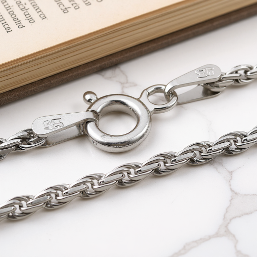 Kordelkette - 1.7 mm - 925 Sterling Silber