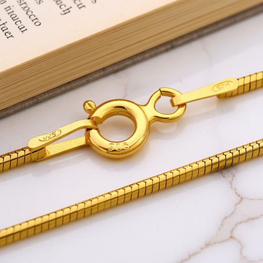 Schlangenkette - 1.9 mm - 24k Gold Vermeil
