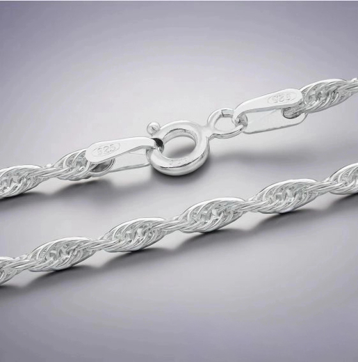 Prince of Wales Kette - 2..2 mm - 925 Sterling Silber