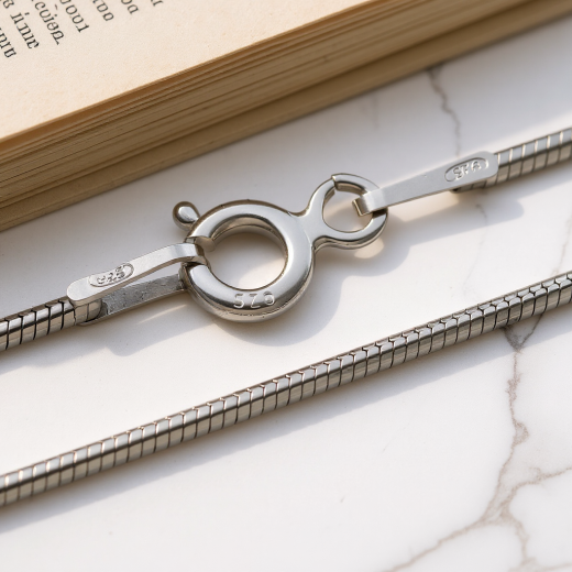 Schlangenkette - 1.2 mm - 925 Sterling Silber