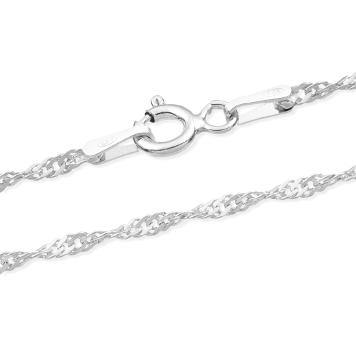 Singapurkette - 1.7 mm - 925 Sterling Silber