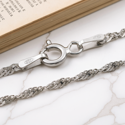 Singapurkette - 1.7 mm - 925 Sterling Silber