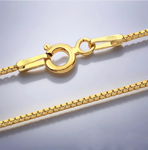 Venezianerkette - 0.6 mm - 24k Gold Vermeil