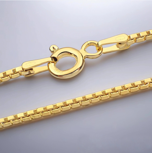 Venezianerkette - 1.4 mm - 24k Gold Vermeil