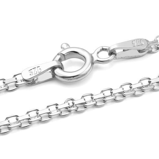 Bismarck Kette - 2.4 mm - 925 Sterling Silber Bismarck Kette - 2.4 mm - 925 Sterling Silber