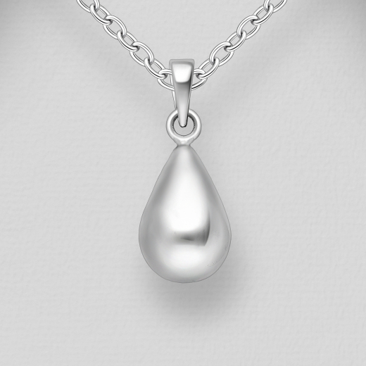 Tropfenanhänger - 925 Sterling Silber