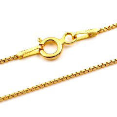 Venezianerkette - 0.9 mm - 24k Gold Vermeil Venezianerkette - 0.9 mm - 24k Gold Vermeil