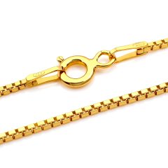 Venezianerkette - 1.2 mm - 24k Gold Vermeil Venezianerkette - 1.2 mm - 24k Gold Vermeil