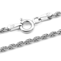 Kordelkette - 1.5 mm - 925 Sterling Silber Kordelkette - 1.5 mm - 925 Sterling Silber