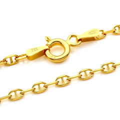 Marine Kette Rund - 2.0 mm - 24k Gold Vermeil Marine Kette Rund - 2.0 mm - 24k Gold Vermeil