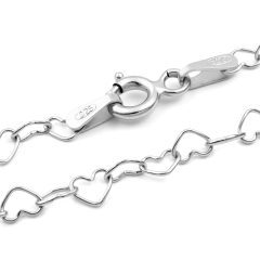 Cuori Kette - 2.8 mm - 925 Sterling Silber Cuori Kette - 2.8 mm - 925 Sterling Silber