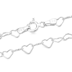 Cuori Kette - 4.0 mm - 925 Sterling Silber Cuori Kette - 4.0 mm - 925 Sterling Silber