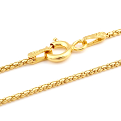 Popcorn Kette - 1.2 mm - 24k Gold Vermeil Popcorn Kette - 1.2 mm - 24k Gold Vermeil