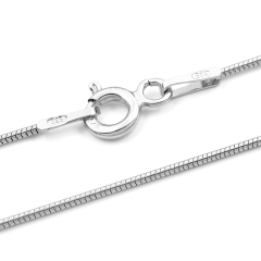 Schlangenkette - 0.8 mm - 925 Sterling Silber Schlangenkette - 0.8 mm - 925 Sterling Silber