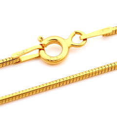 Schlangenkette - 1.9 mm - 24k Gold Vermeil Schlangenkette - 1.9 mm - 24k Gold Vermeil