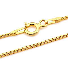 Venezianerkette - 1.0 mm - 24k Gold Vermeil Venezianerkette - 1.0 mm - 24k Gold Vermeil