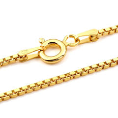 Venezianerkette - 1.4 mm - 24k Gold Vermeil Venezianerkette - 1.4 mm - 24k Gold Vermeil