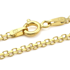 Bismarck Kette - 2.4 mm - 24k Gold Vermeil Bismarck Kette - 2.4 mm - 24k Gold Vermeil